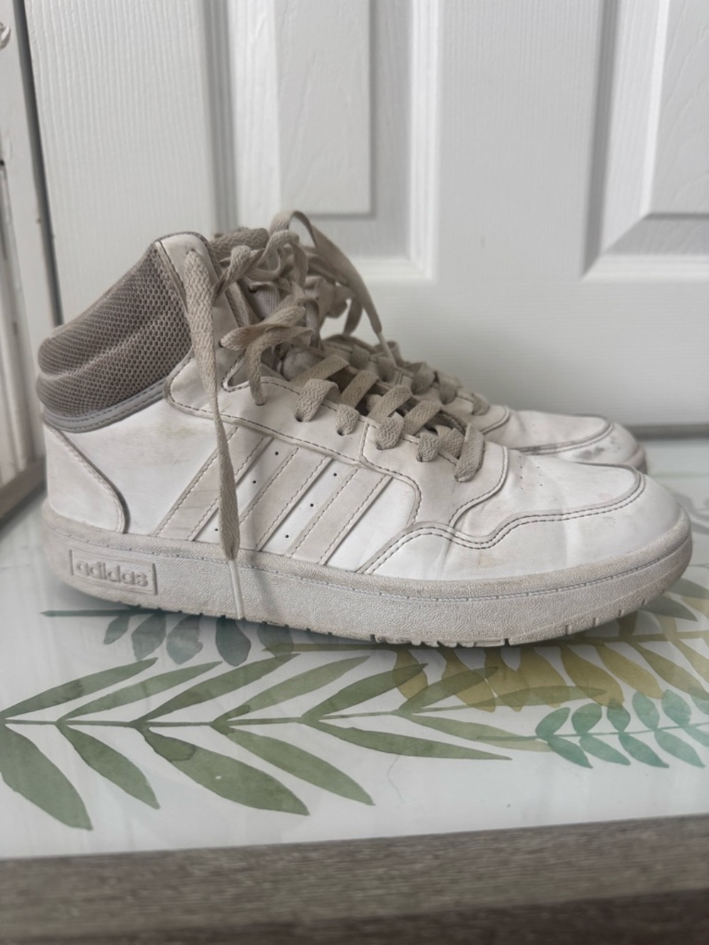 Adidas White Athletic Sneaker